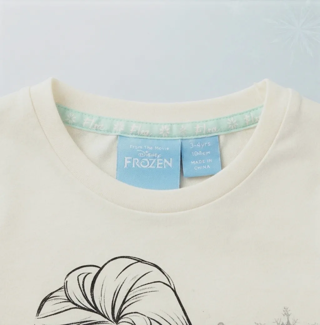 Camiseta Frozen Elsa nuevo - Talla 3-4 años (104cm) – Disney – taille 4 ans / 104 cm 2