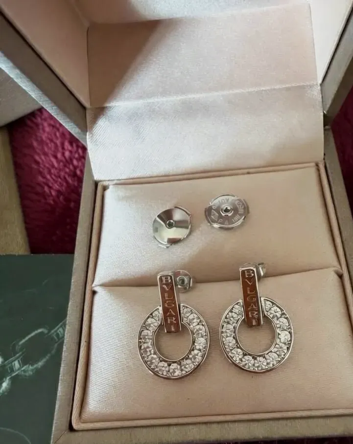 Boucles d'oreilles bvlgari – Bvlgari – or blanc – taille Taille unique 4