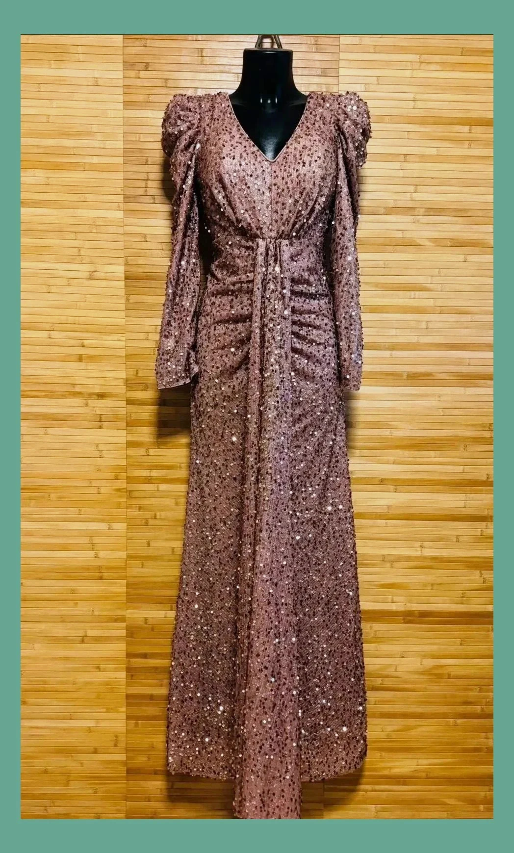 Divino vestido fiesta , color rosa talla única para una M 😍