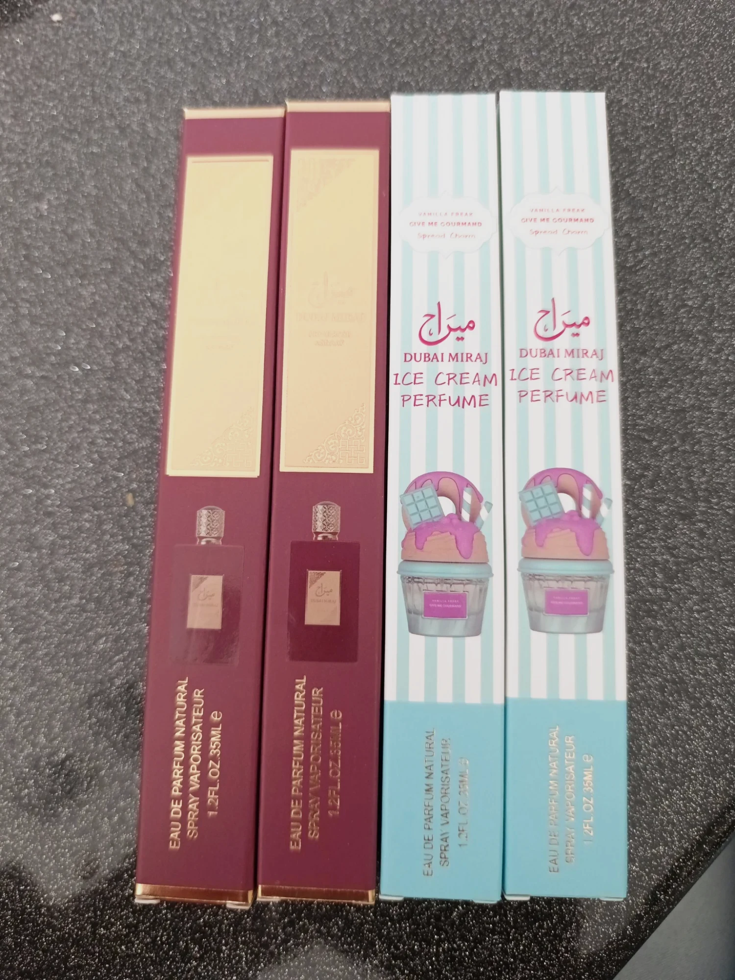 Lot de 4 eau de parfum 35ml 