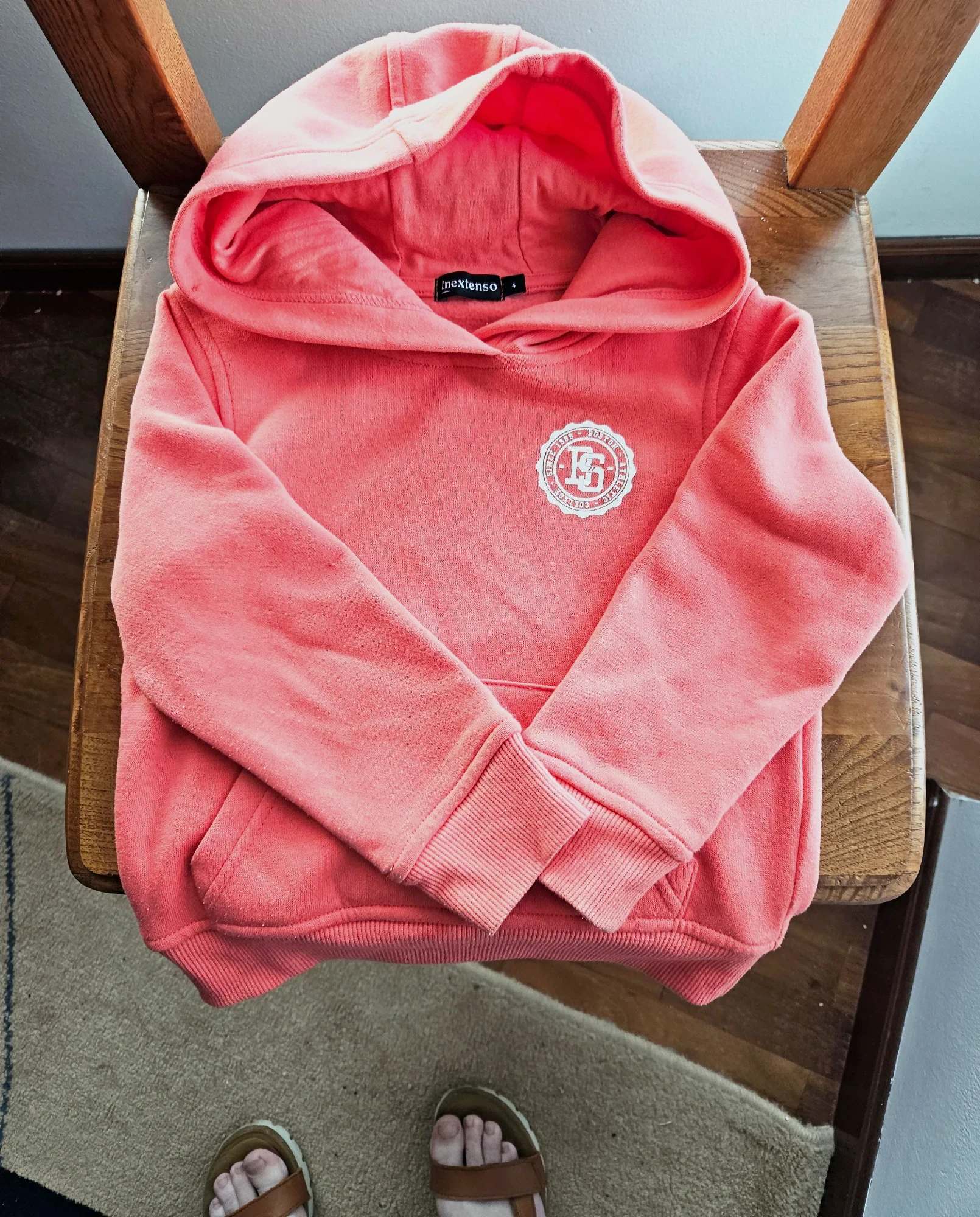 Sudadera con capucha para 104 cm