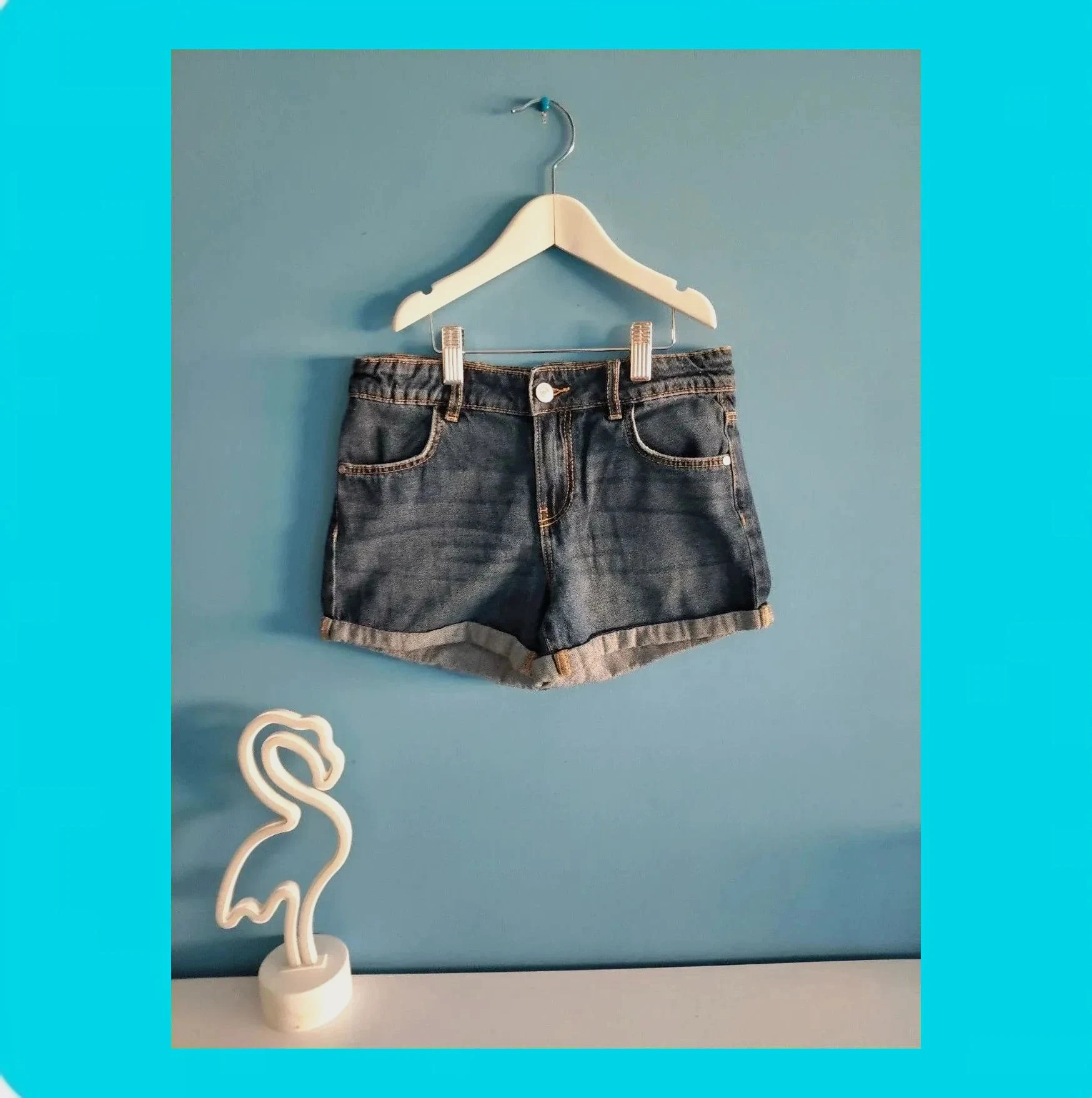 🩷 Pantalón Denim Corto Mujer 🩷 – Denim Co – taille 10 ans / 140 cm