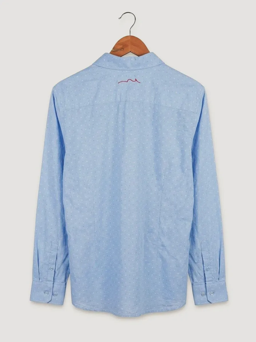 Chemise teddy Smith bleu ciel coton taille XL – Teddy Smith – taille XL 2