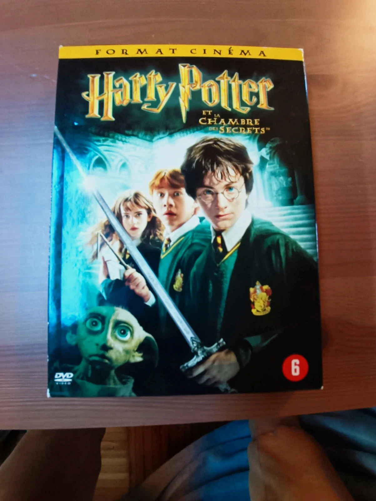 Coffret dvd Harry Potter et la chambre des secrets