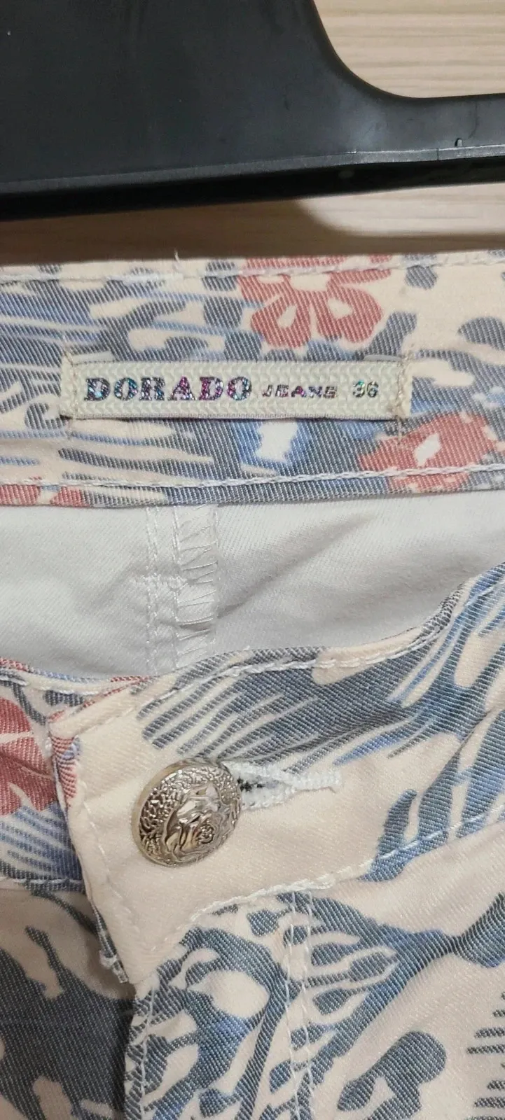 Precioso pantalón finito talla 36 – Dorado – taille S / 36 / 8 4
