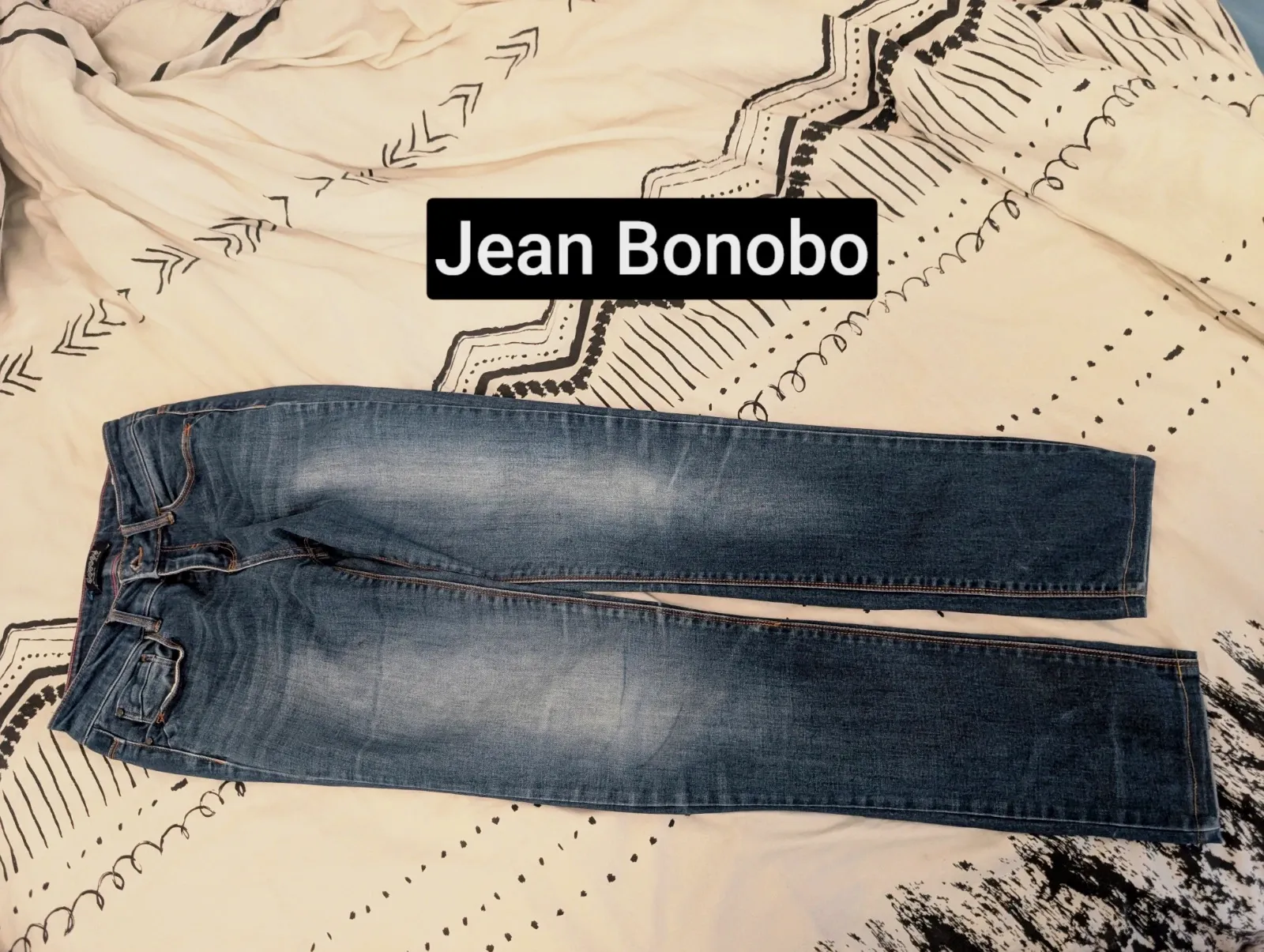 Pantalon jean 👖 Slim Fit Taille 34/36 Bonobo – Bonobo – taille XS / 34 / 6 3
