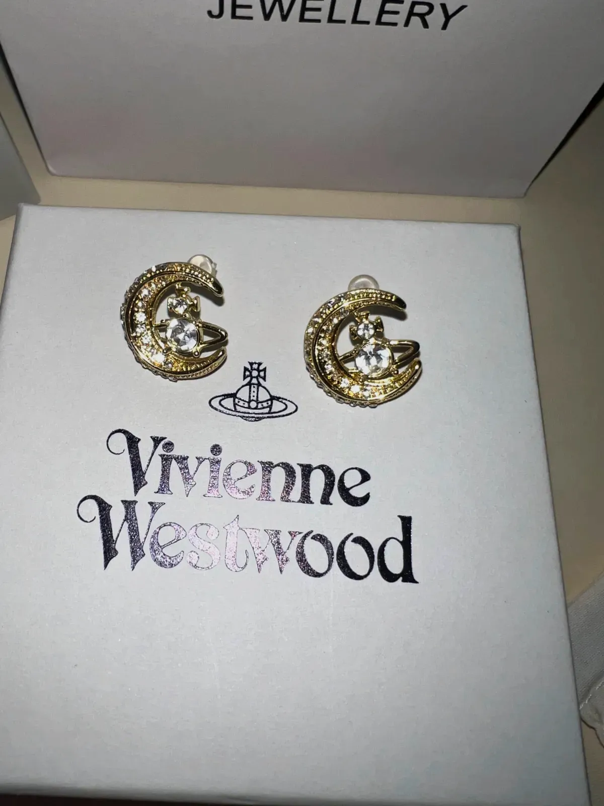 Vivienne Westwood boucles d'oreilles dorées – Vivienne Westwood – doré – taille Taille unique 4