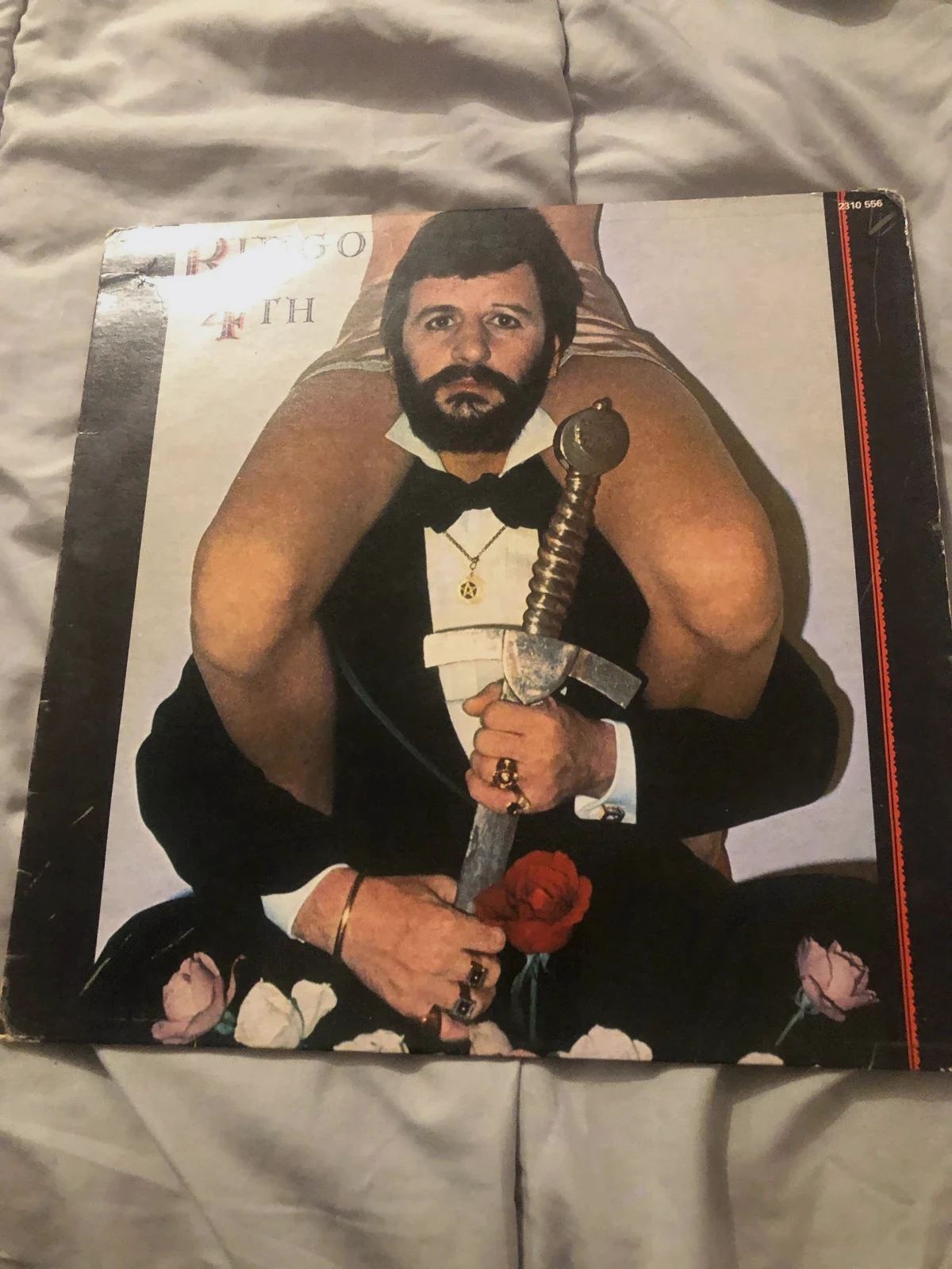 Vinyle 33T Ringo Starr - Ringo the 4th (1977) Album Solo Beatles Vintage
