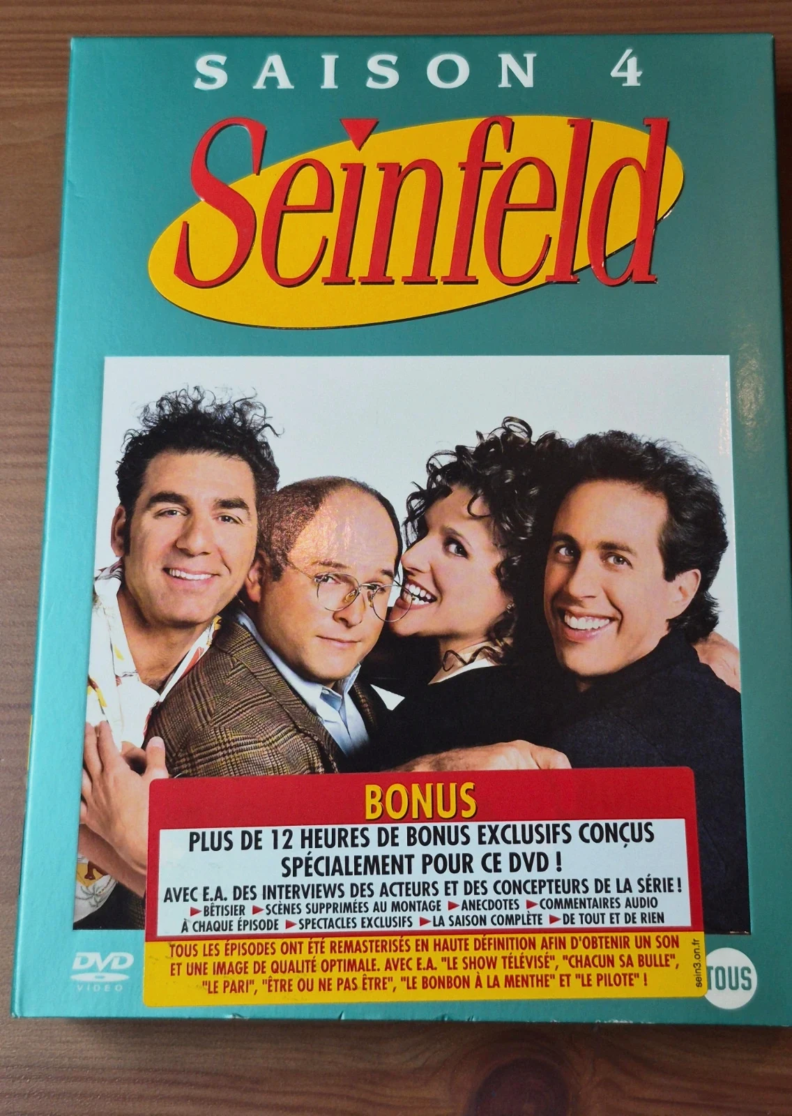 Coffret Dvd Seinfeld saison 4