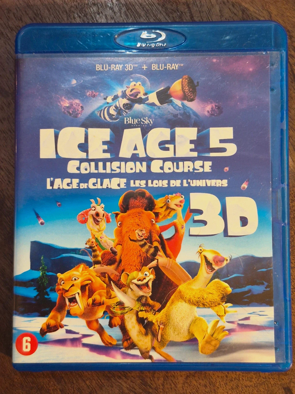 Blu-ray 3D + 2D L'Âge de Glace 5 : Les Lois de l'Univers