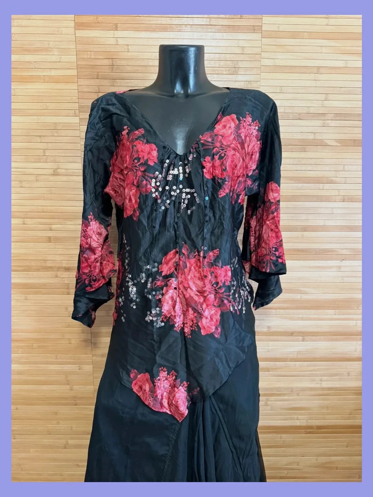 Blusa vintage seda talla 40 😍