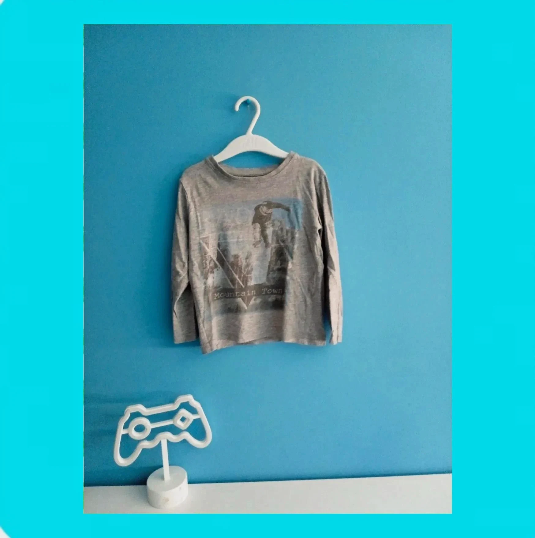 🩵 Camiseta Niño Manga Larga 🩵 – In Extenso – taille 5 ans / 110 cm