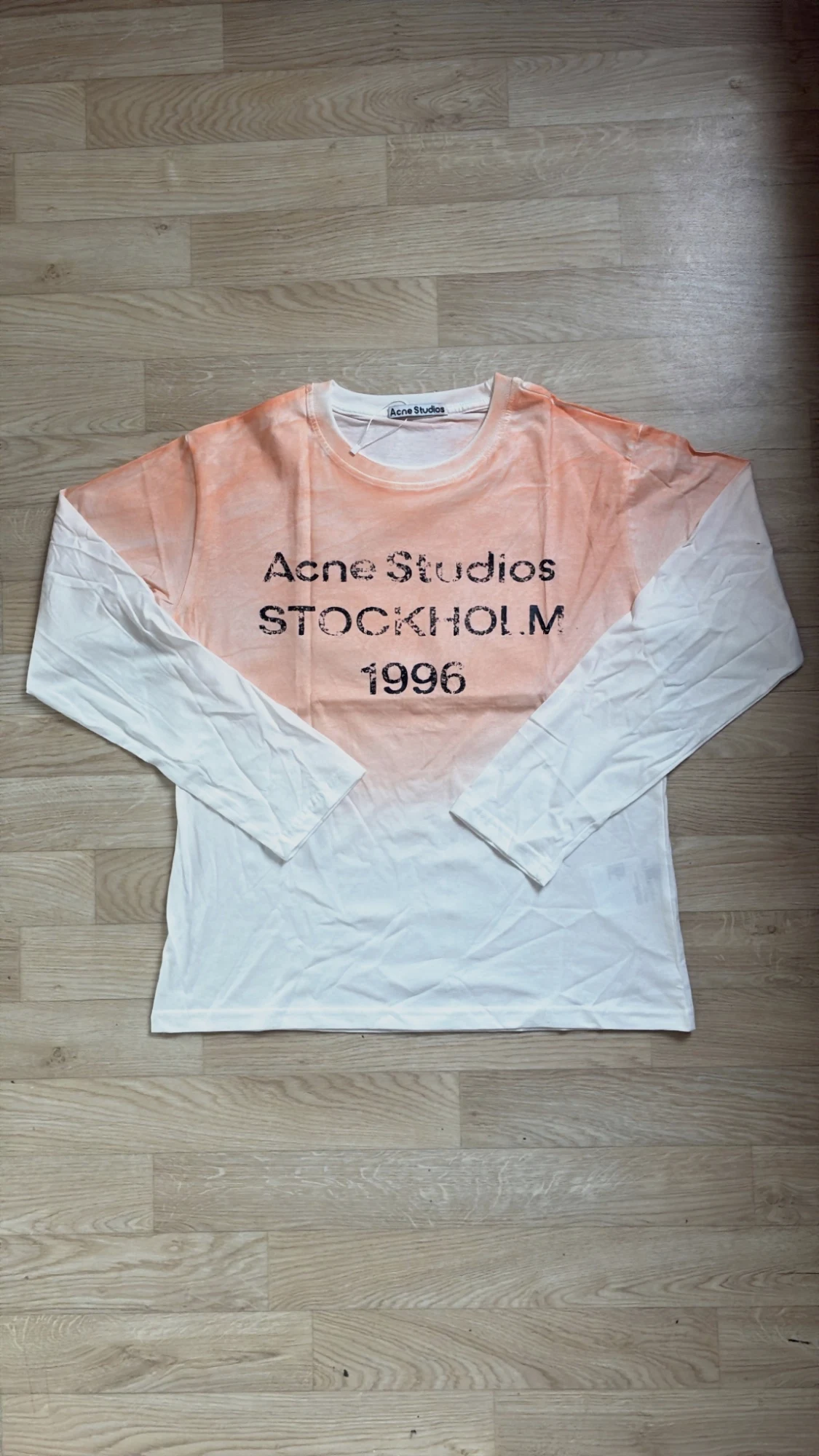 T-shirt manches longues Acne Studios Stockholm 1996 dégradé