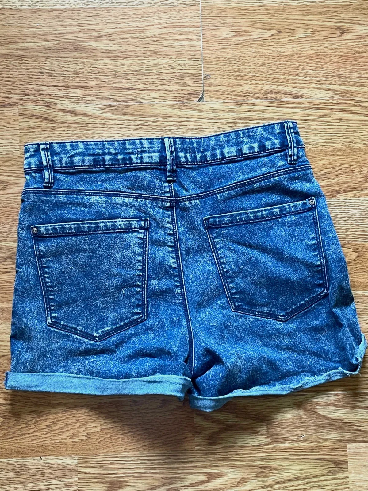 Shorts vaqueros tiro alto Lefties – Talla 38 – Lavado Ácido – Lefties – taille M / 38 / 10 5