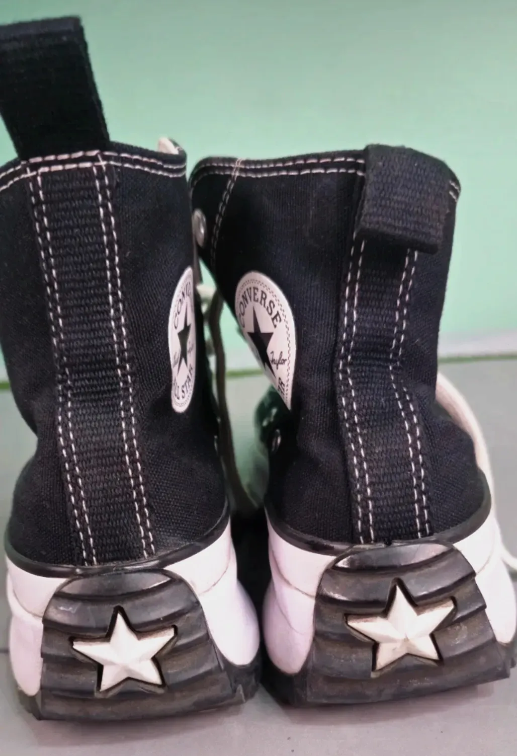 Converse Chuck Taylor All Star negras plataforma – Converse – noir – taille EU 38 3