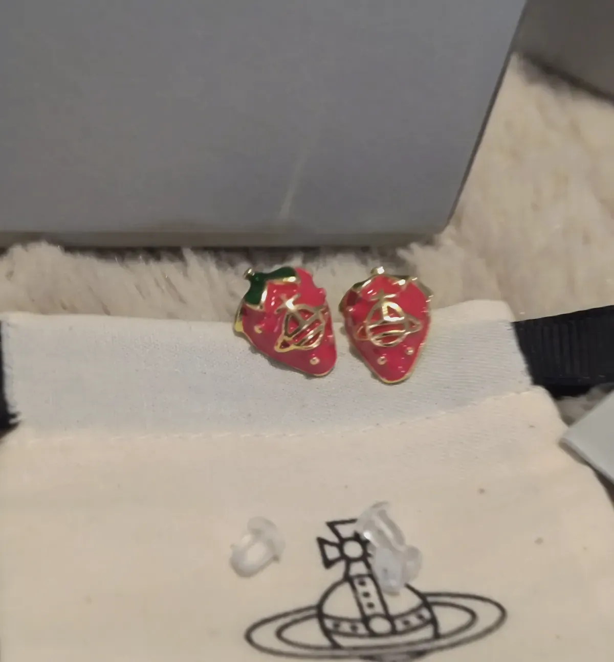Boucles d'oreilles fraise Vivienne Westwood – Vivienne Westwood – rouge – taille Taille unique 4
