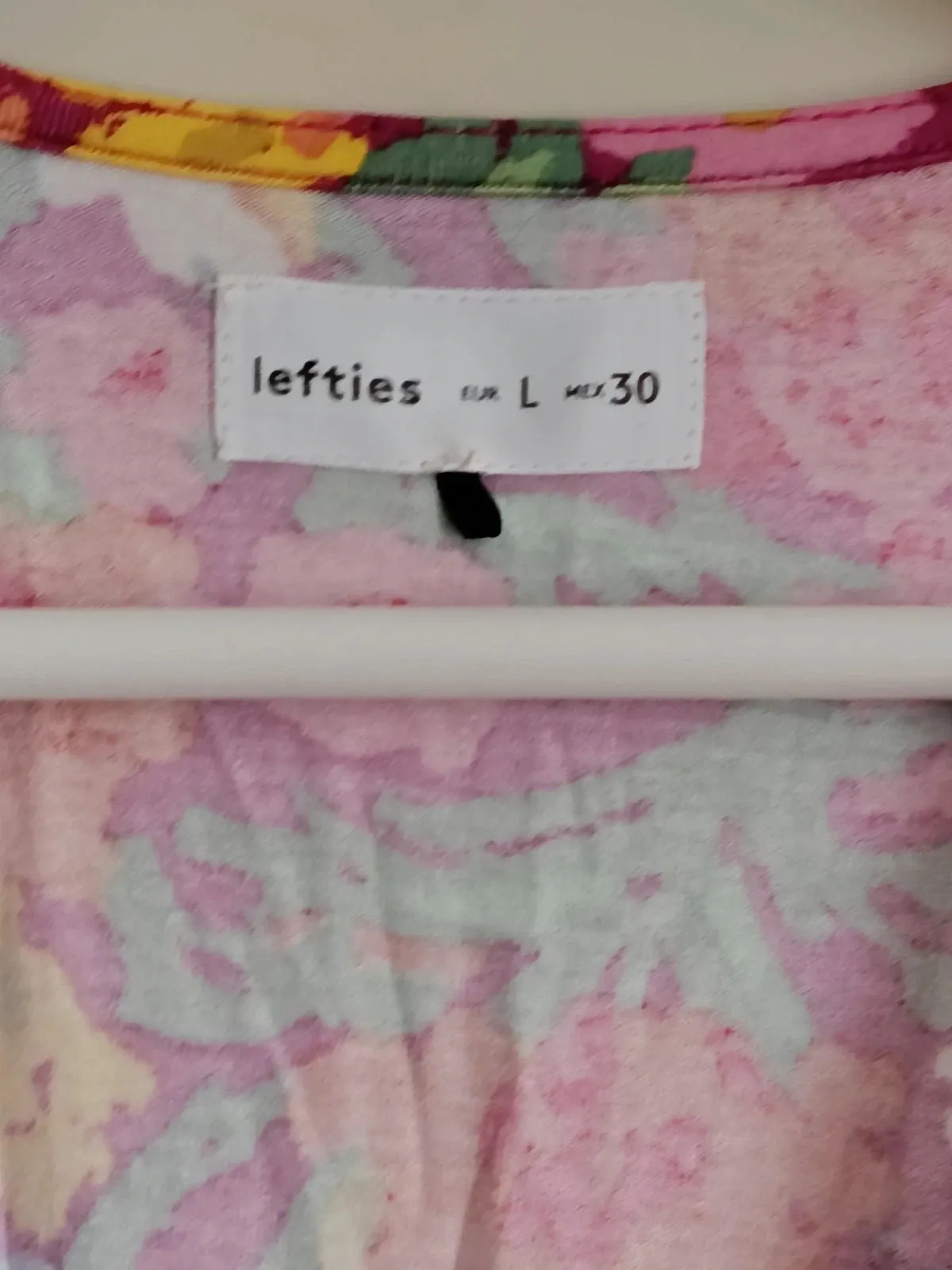 Lefties floral con escote cruzado y fruncido🔥🔥 – Lefties – taille L / 40 / 12 3