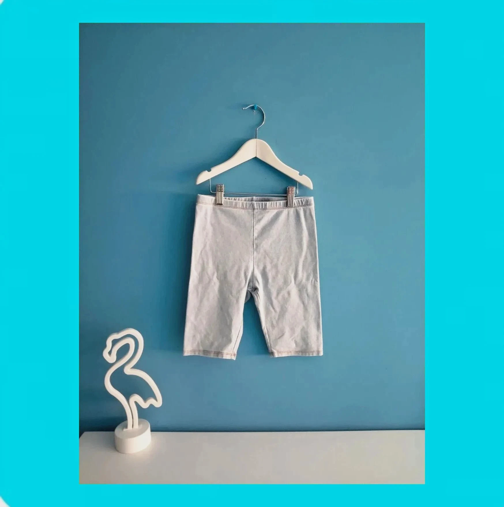 🩷 Leggings Pirata Niña Denim 🩷 – H&M – taille 9 ans / 134 cm