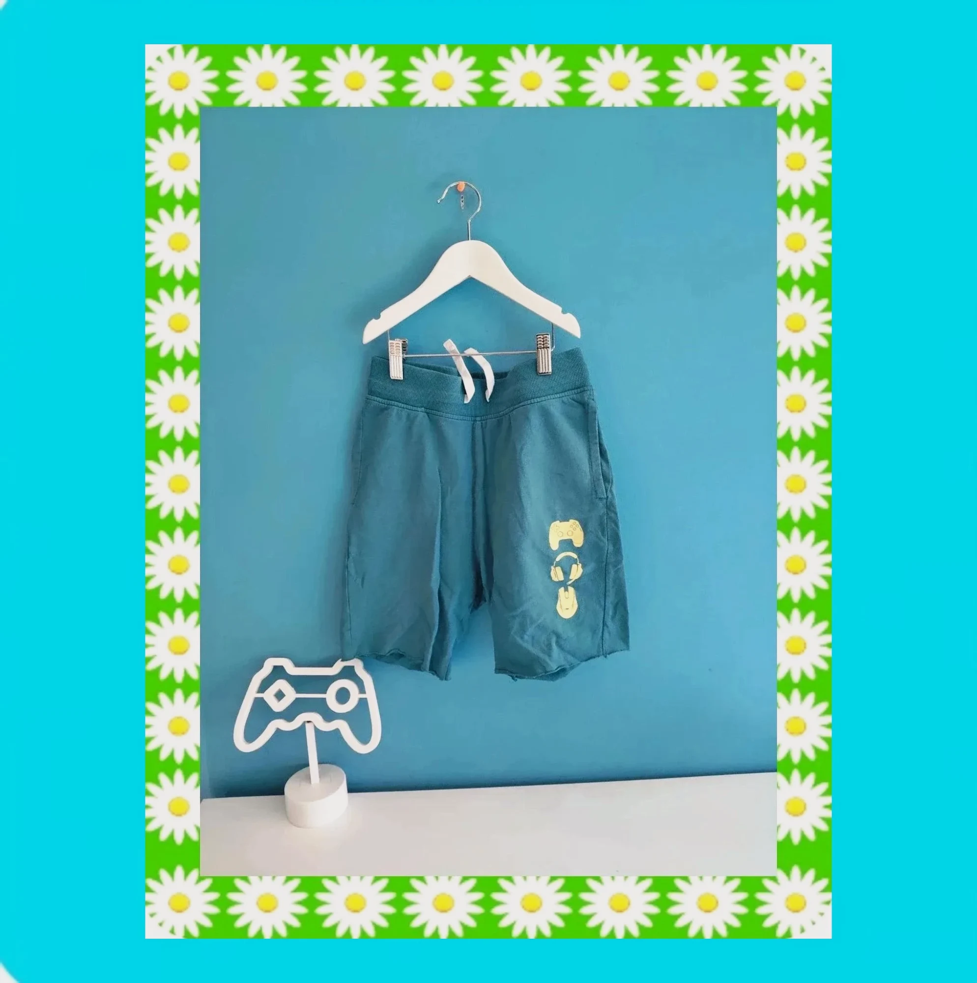 🩵 Pantalón Corto Niño Chándal 🩵 – H&M – taille 9 ans / 134 cm