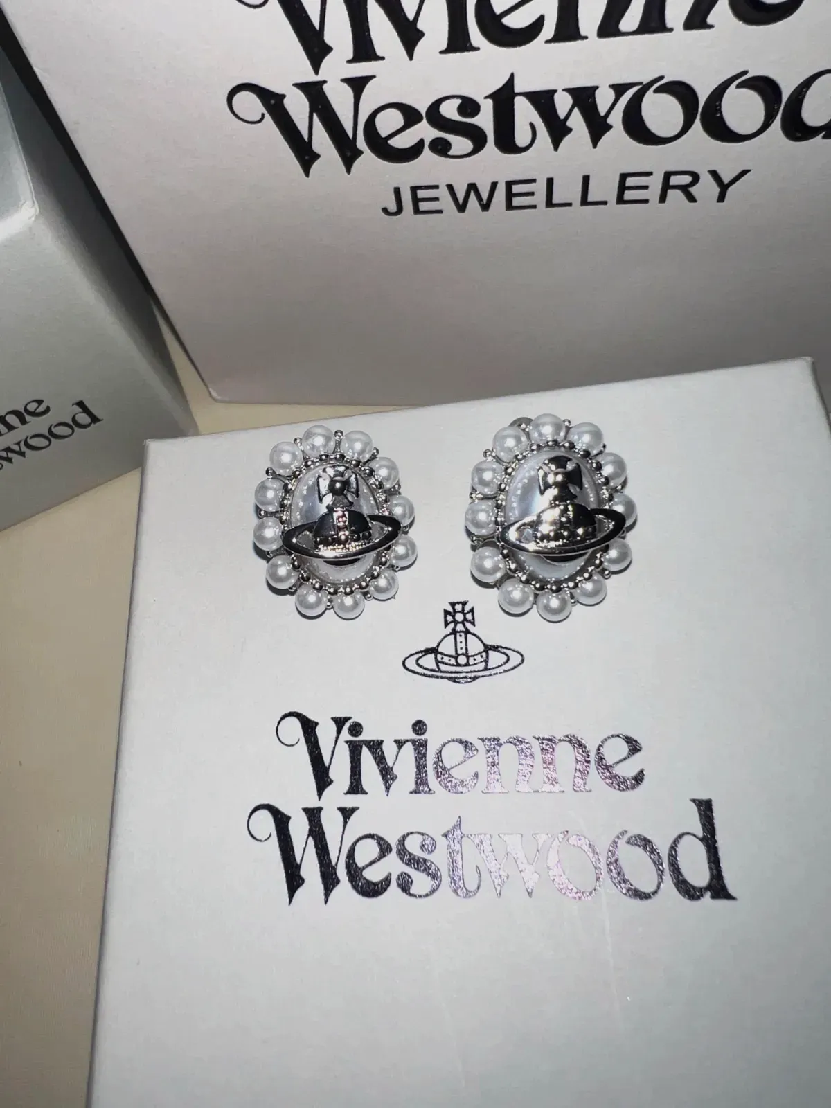 Boucles d'oreilles perles Vivienne Westwood – Vivienne Westwood – taille Taille unique 4