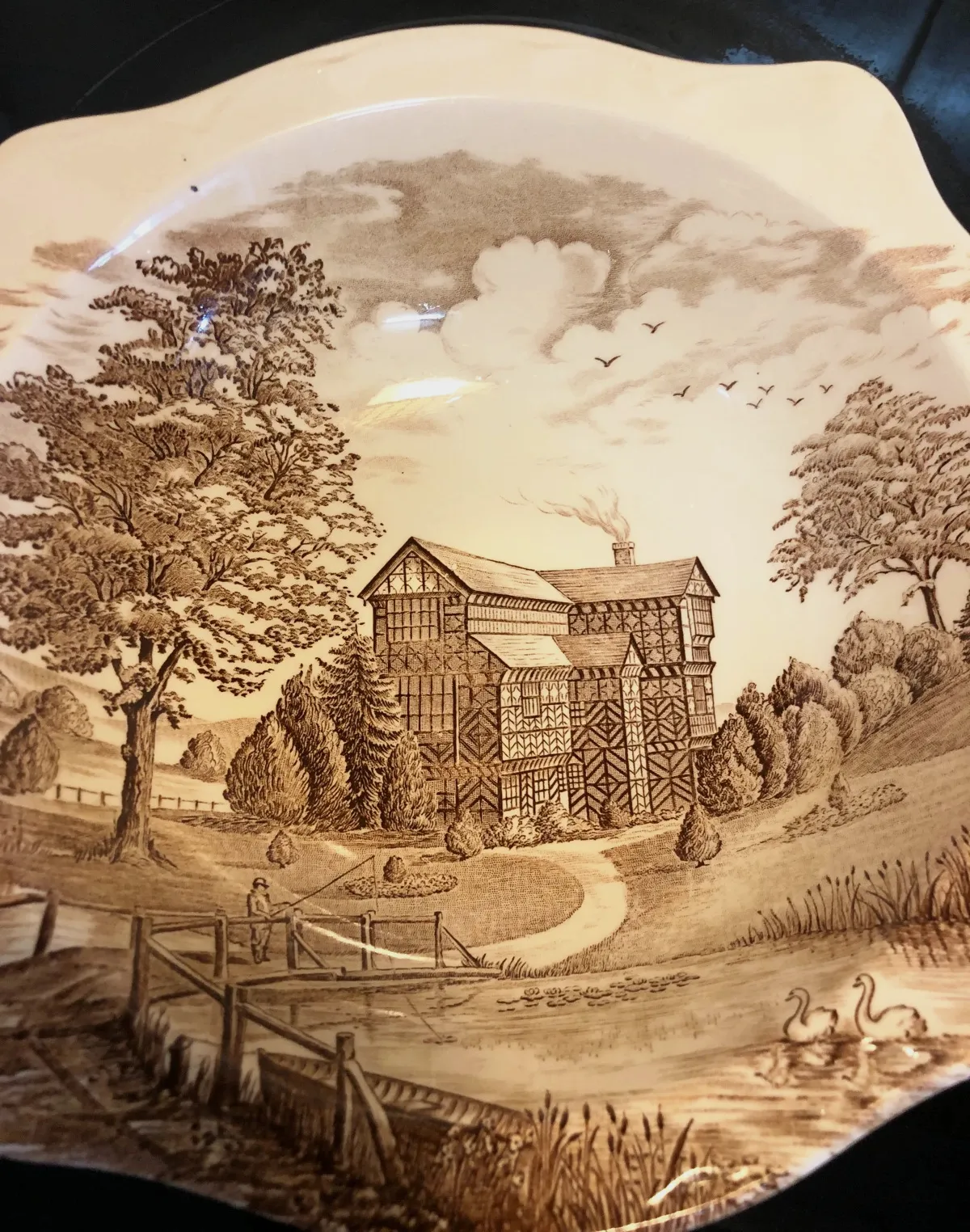 Plato de porcelana inglesa – JOHNSON BROTHERS 2