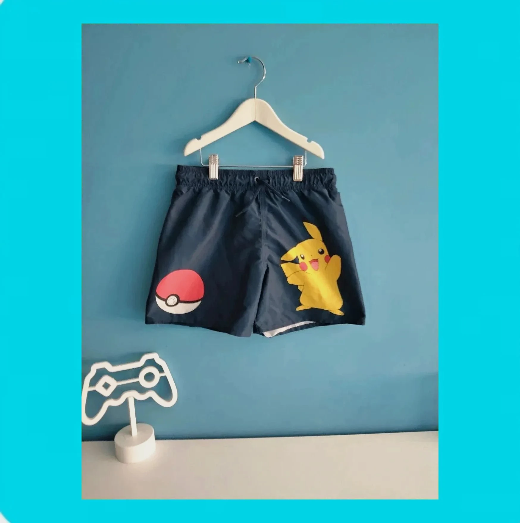 🩵 Bonito Bañador Niño Pokémon 🩵 – H&M – taille 9 ans / 134 cm