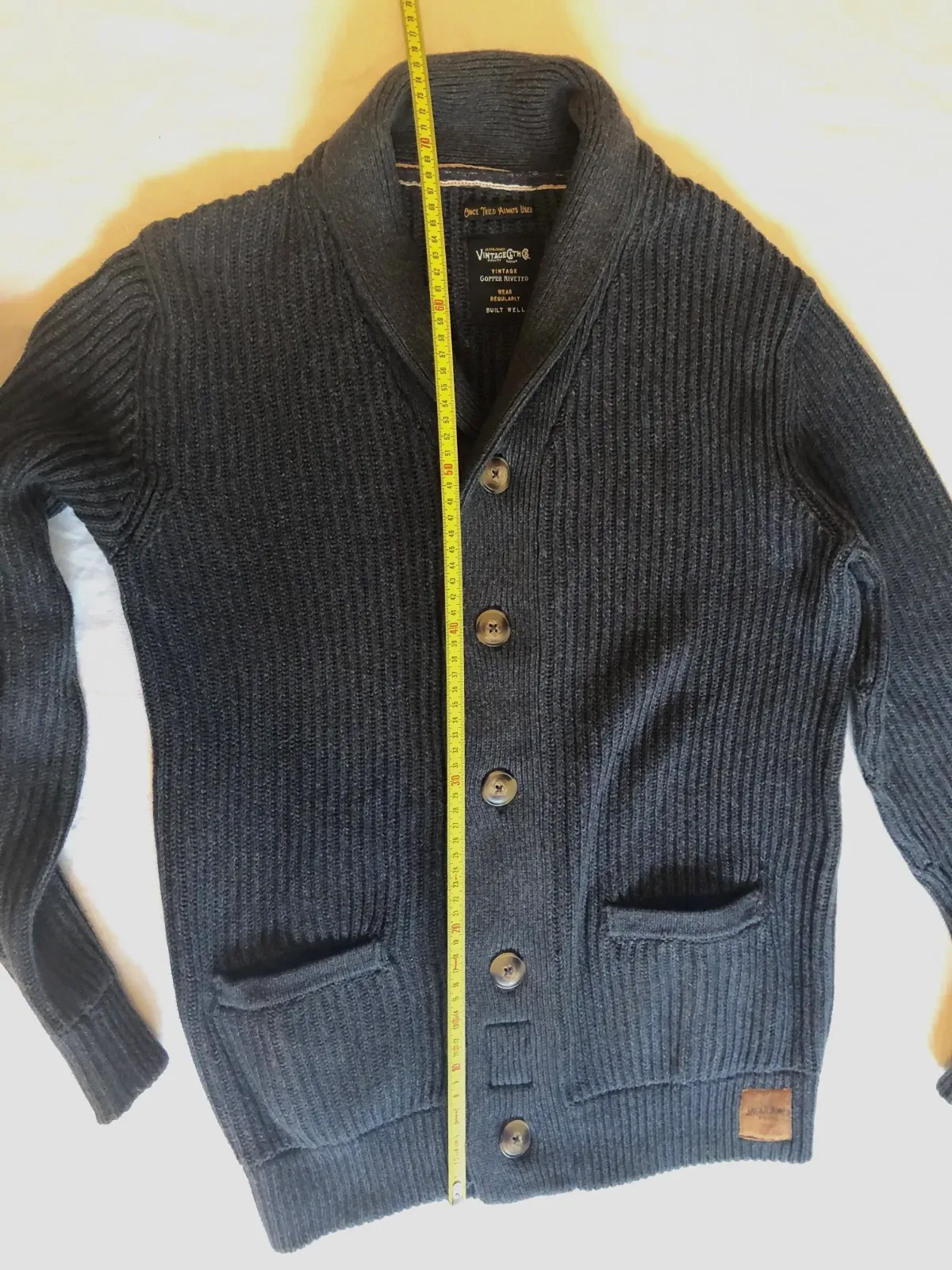 Gilet JACK&JONES Vintage taille L Bleu-gris Homme – Jack & Jones – taille L 8