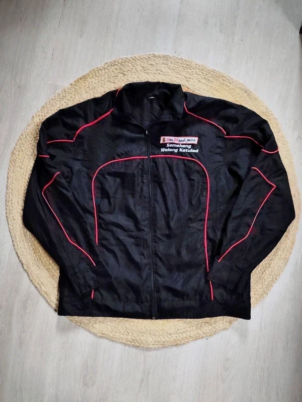 Veste légère San Miguel Beer noire et rouge