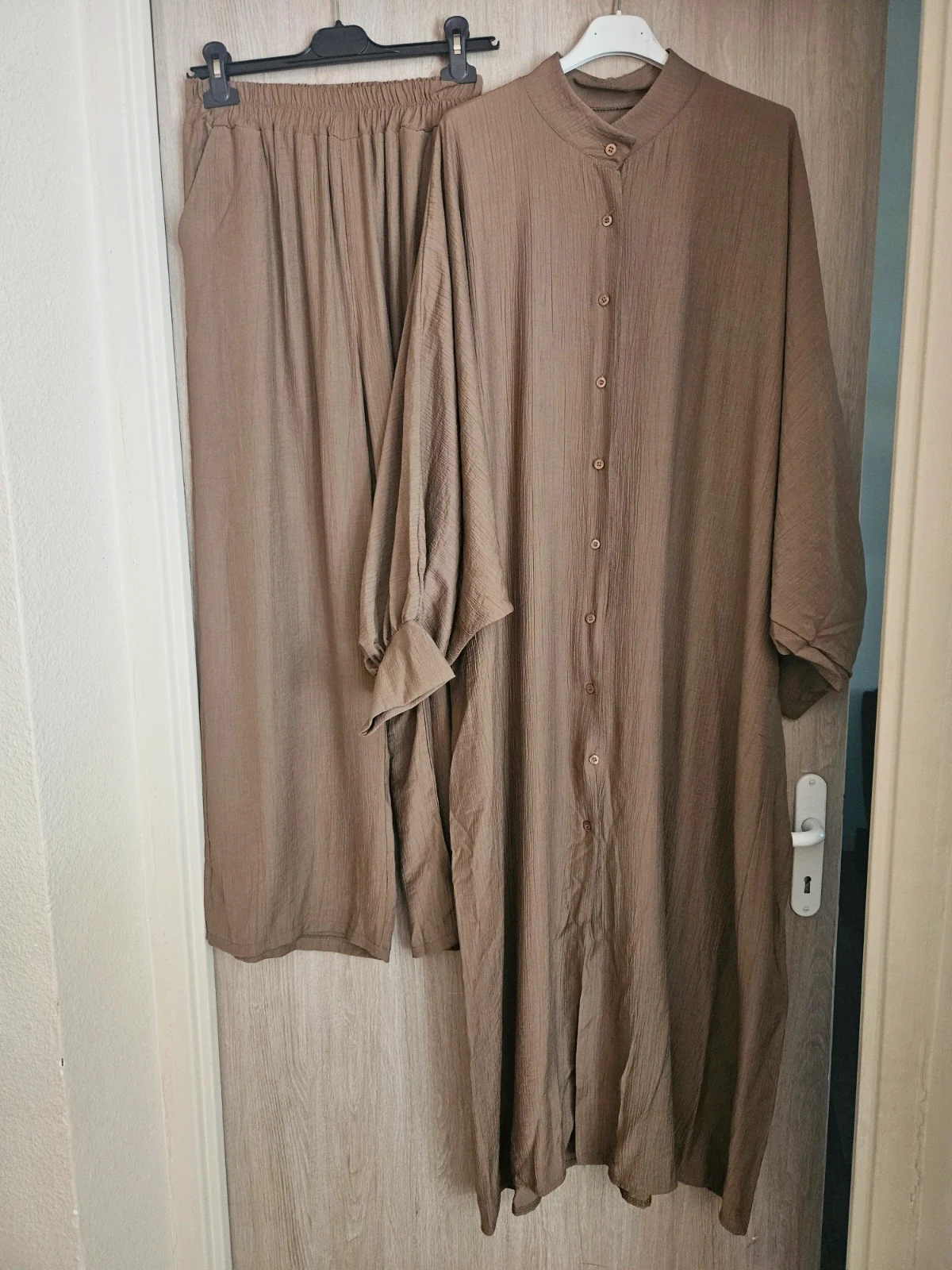 Ensemble 2 pieces - pantalon et chemise longue oversize