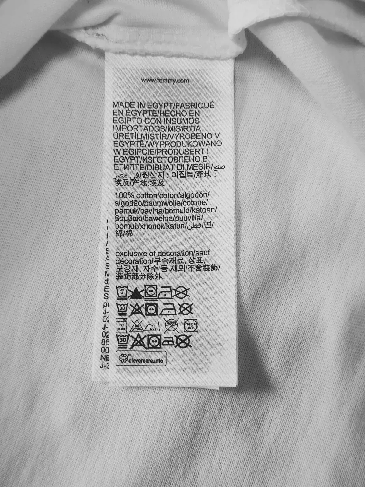 T-shirt Tommy Hilfiger Big Flag White - taille L – Tommy Hilfiger – taille L 9