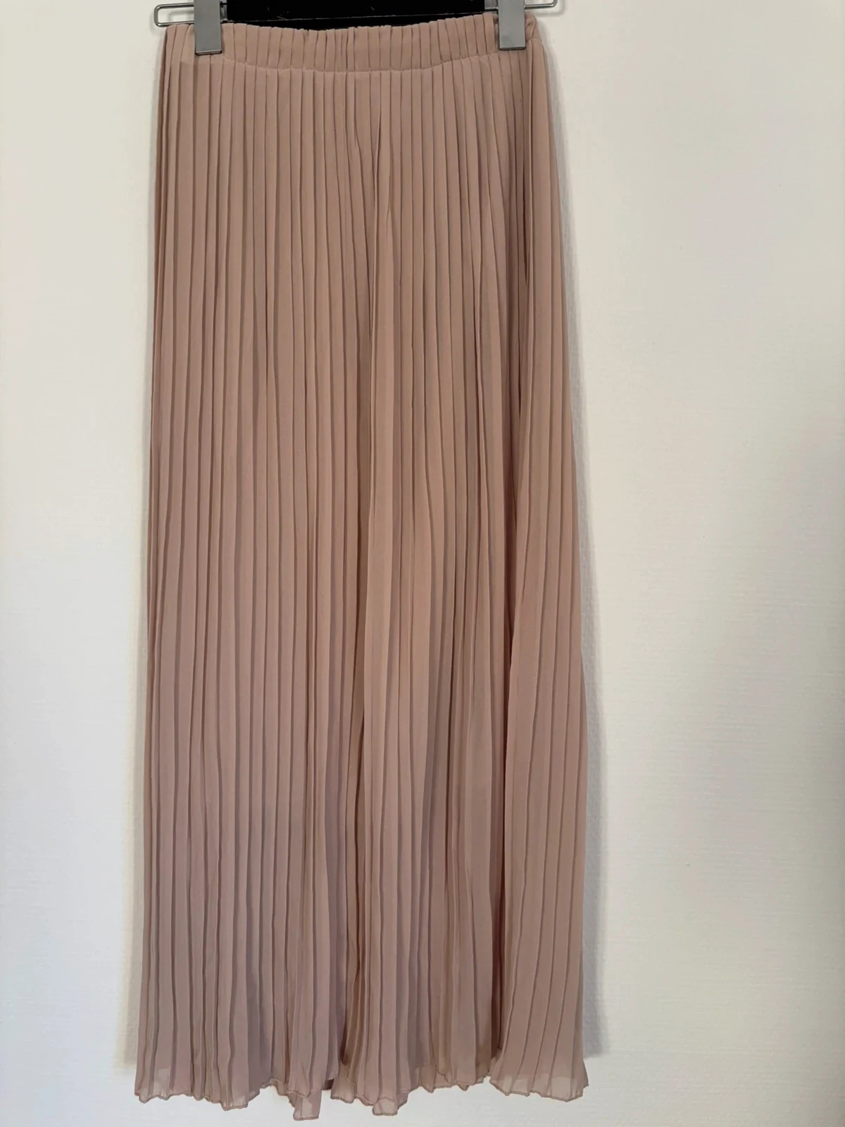 Jupe longue plissée vieux rose – Zara – taille S / 36 / 8