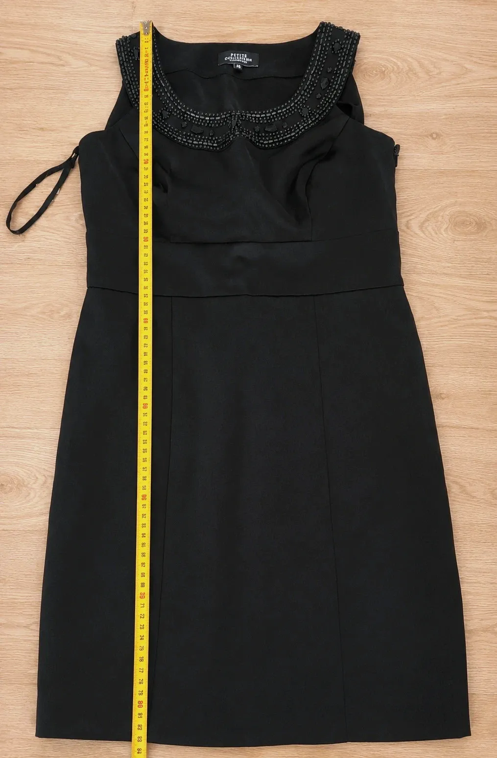 Vestido viral negro elegante con pedrería - Petite Collection – Petite collection – taille M / 38 / 10 4