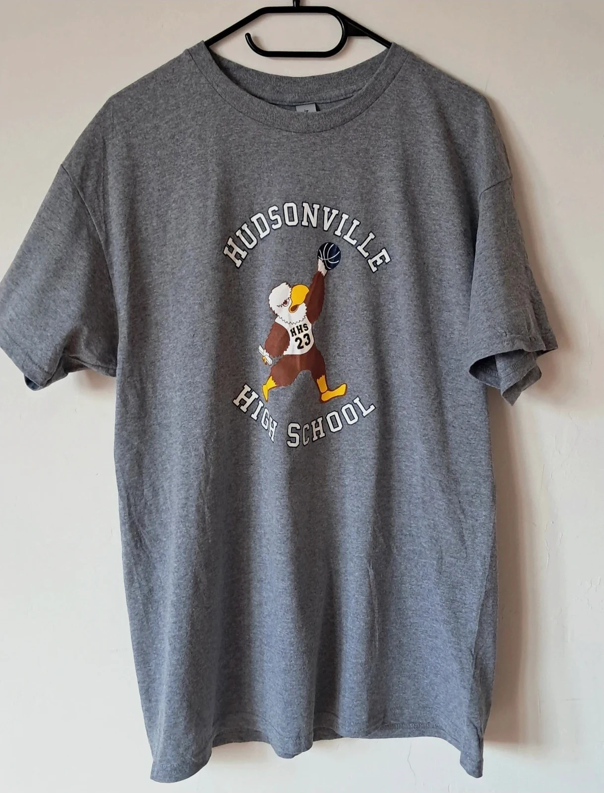 Gildan L - T-shirt Basketball 23 USA Hudsonville High School Eagles