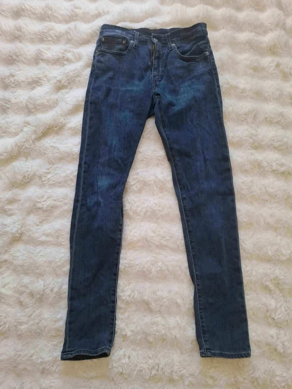 Jean Levi's Premium 512 Slim / Skinny - Bleu délavé brut - W28 L32 (XS/S)