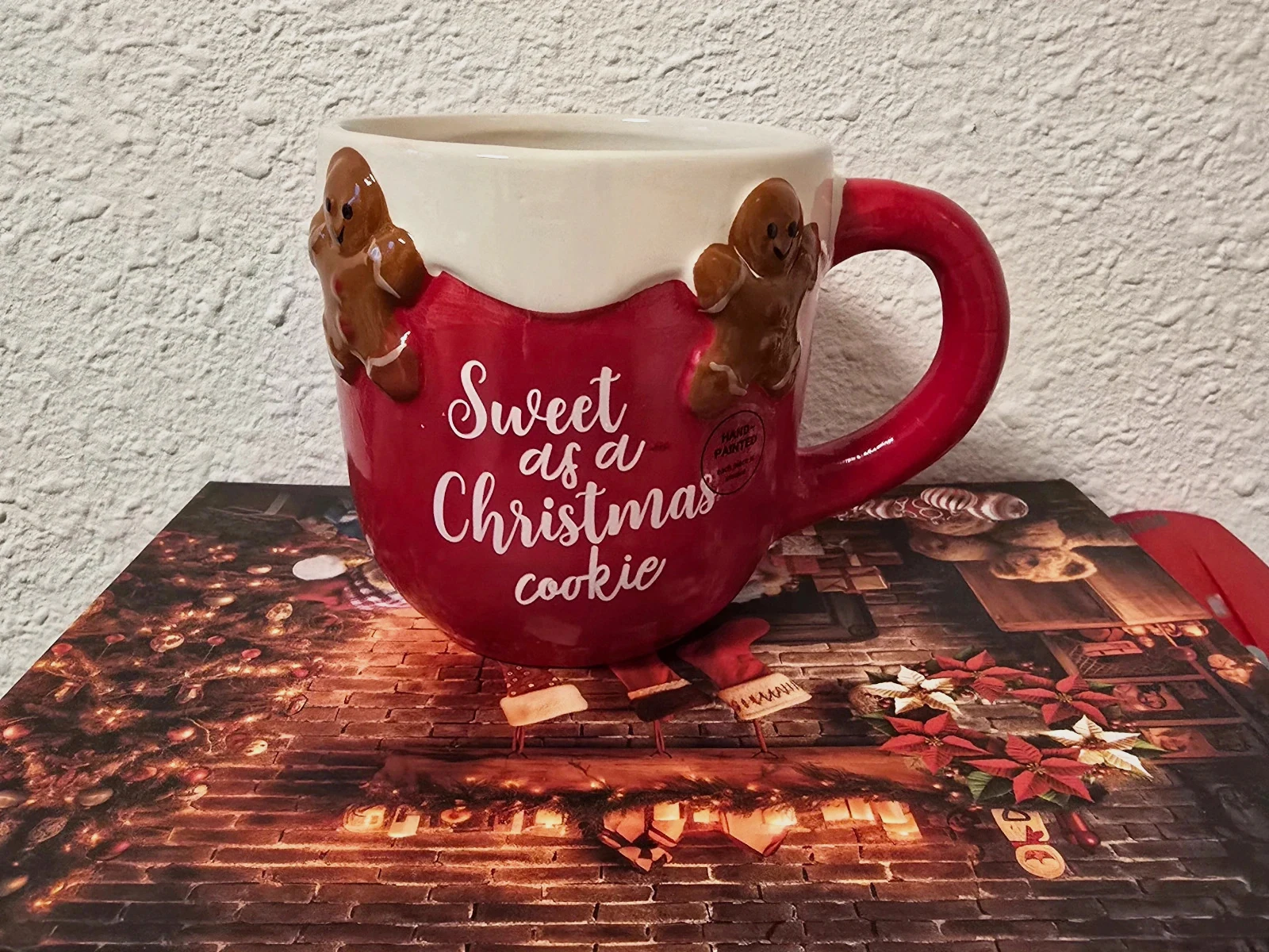 Taza de cerámica Navideña