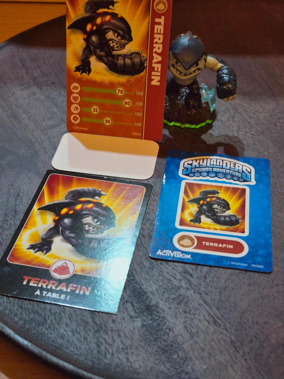 Lot complet Skylanders Terrafin avec cartes – Skylanders