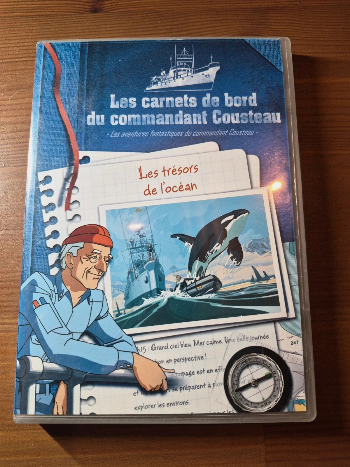 Dvd Les carnet de bord du commandant cousteau