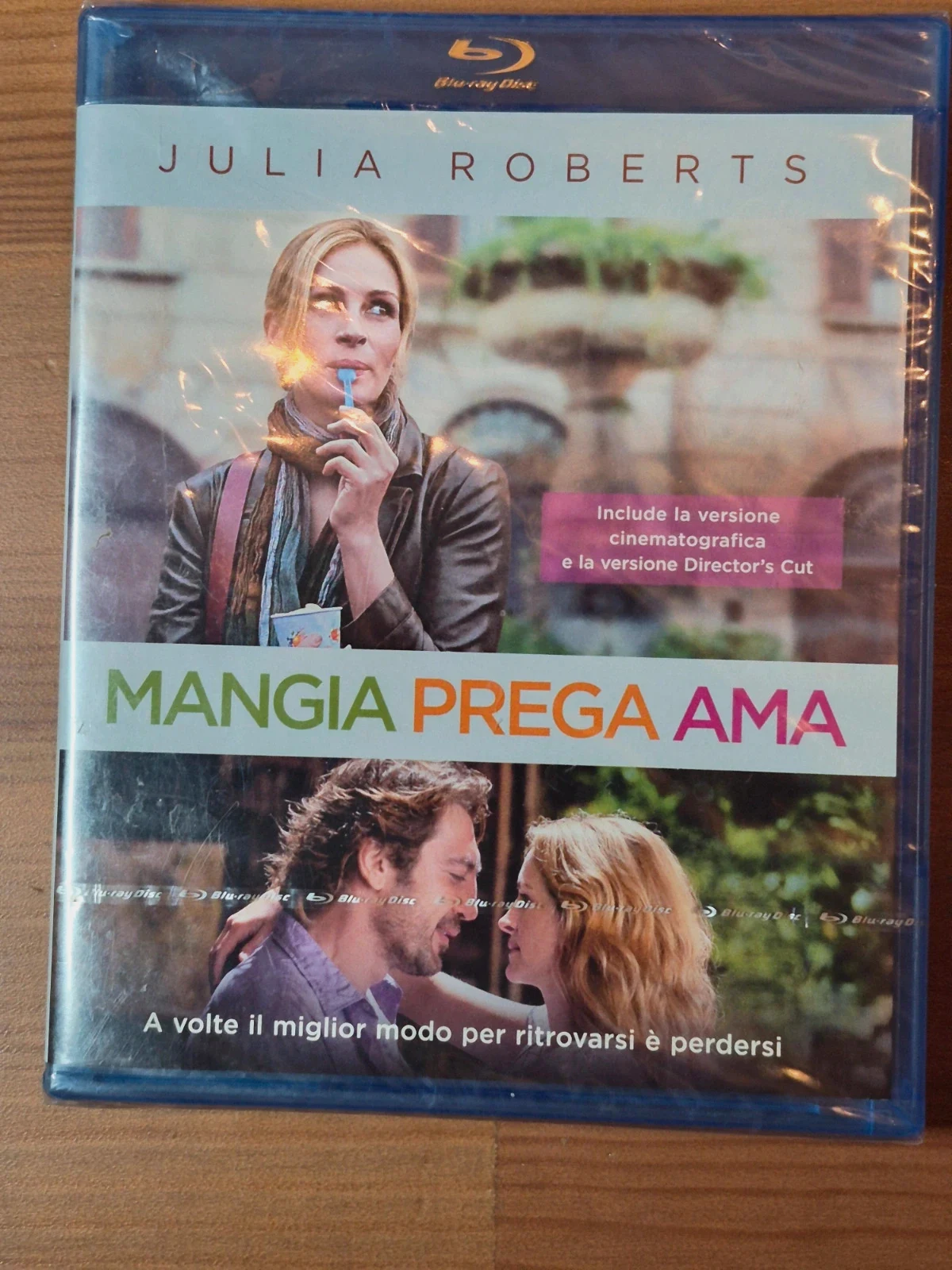 Blu-ray mange,prie,aime sous blister