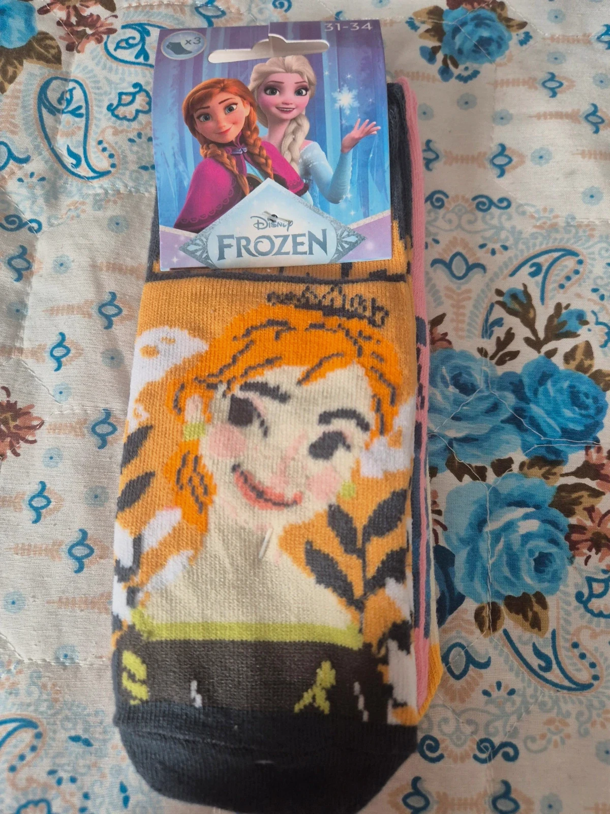 Lot de 3 socquettes reine des neiges