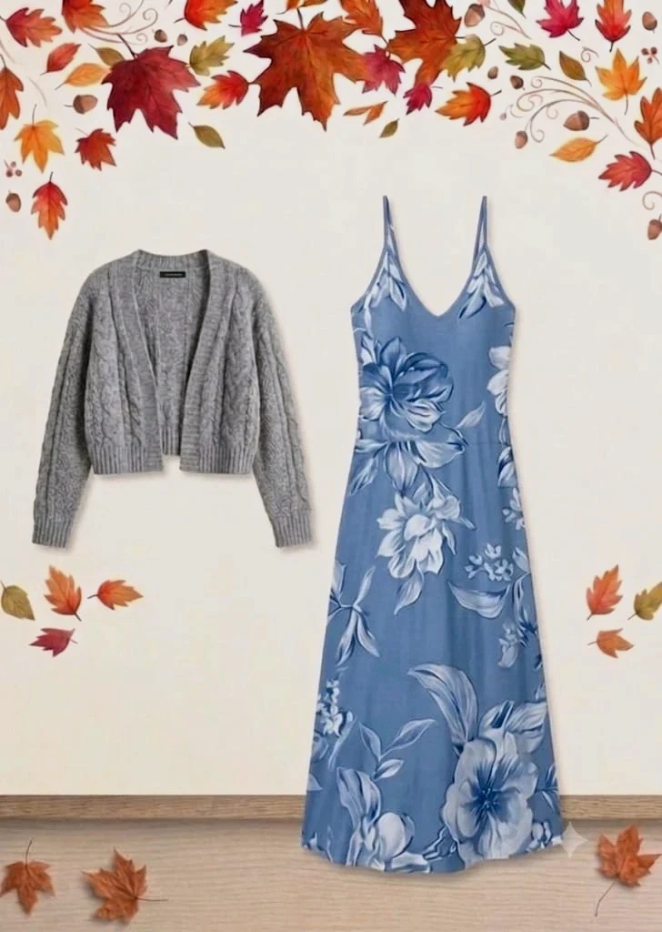 Vestido azul claro largo talla M #otono – taille M / 38 / 10