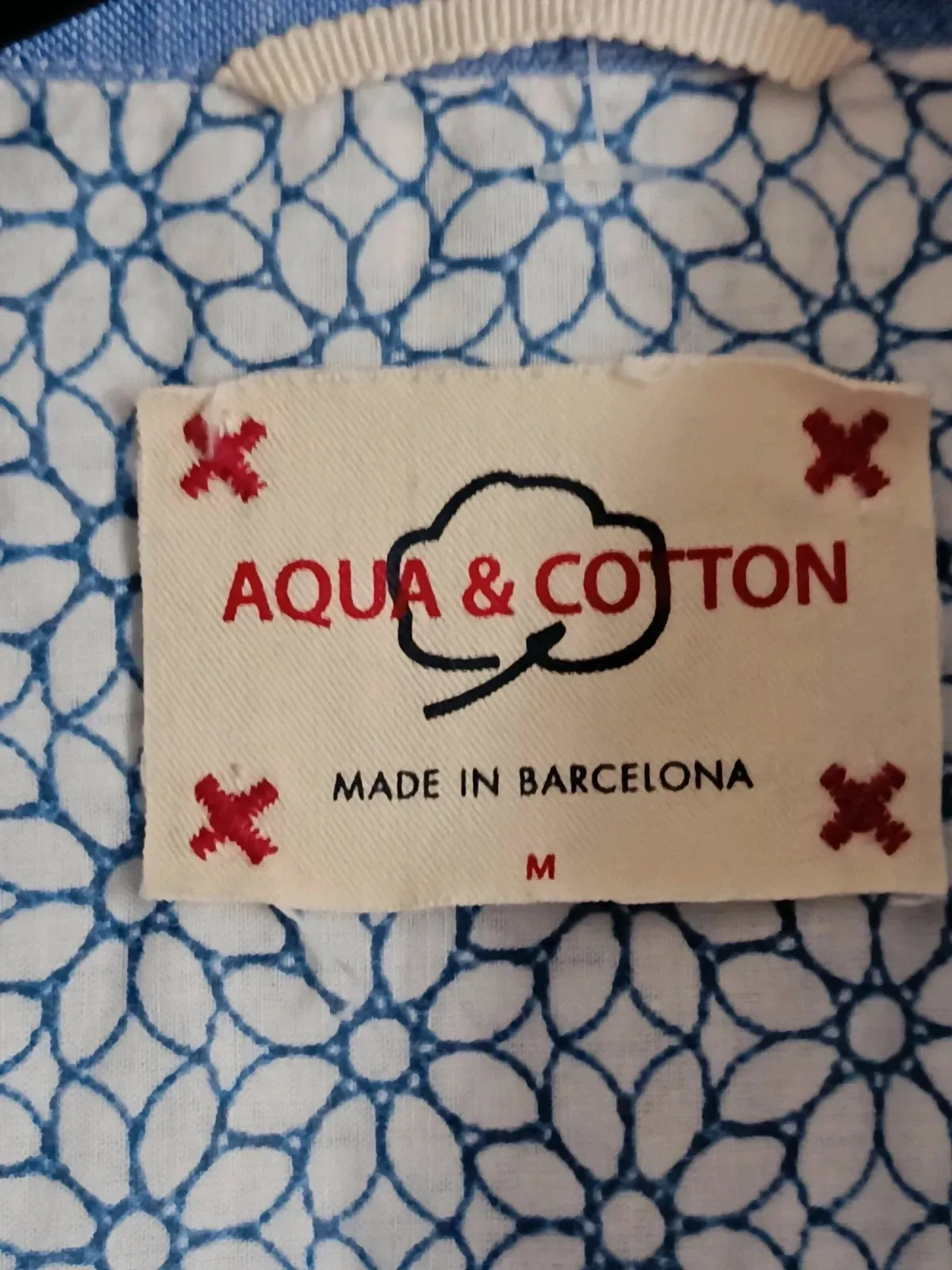 Camisa de hombre Aqua & Cotton🔥🔥 – Aqua & Cotton – taille M 5