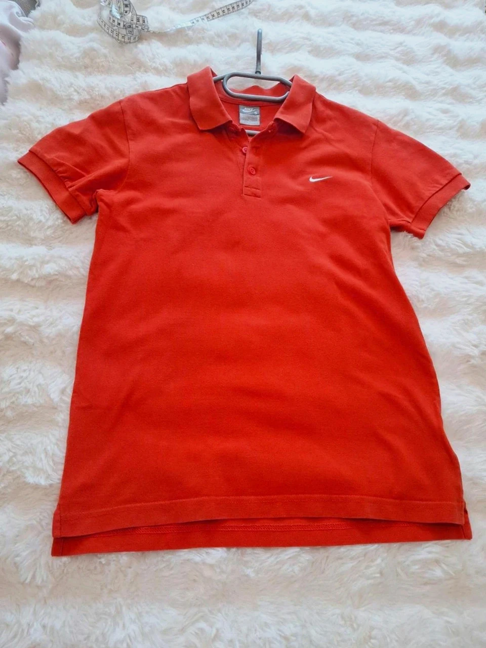 Polo vintage orange Nike - Taille S