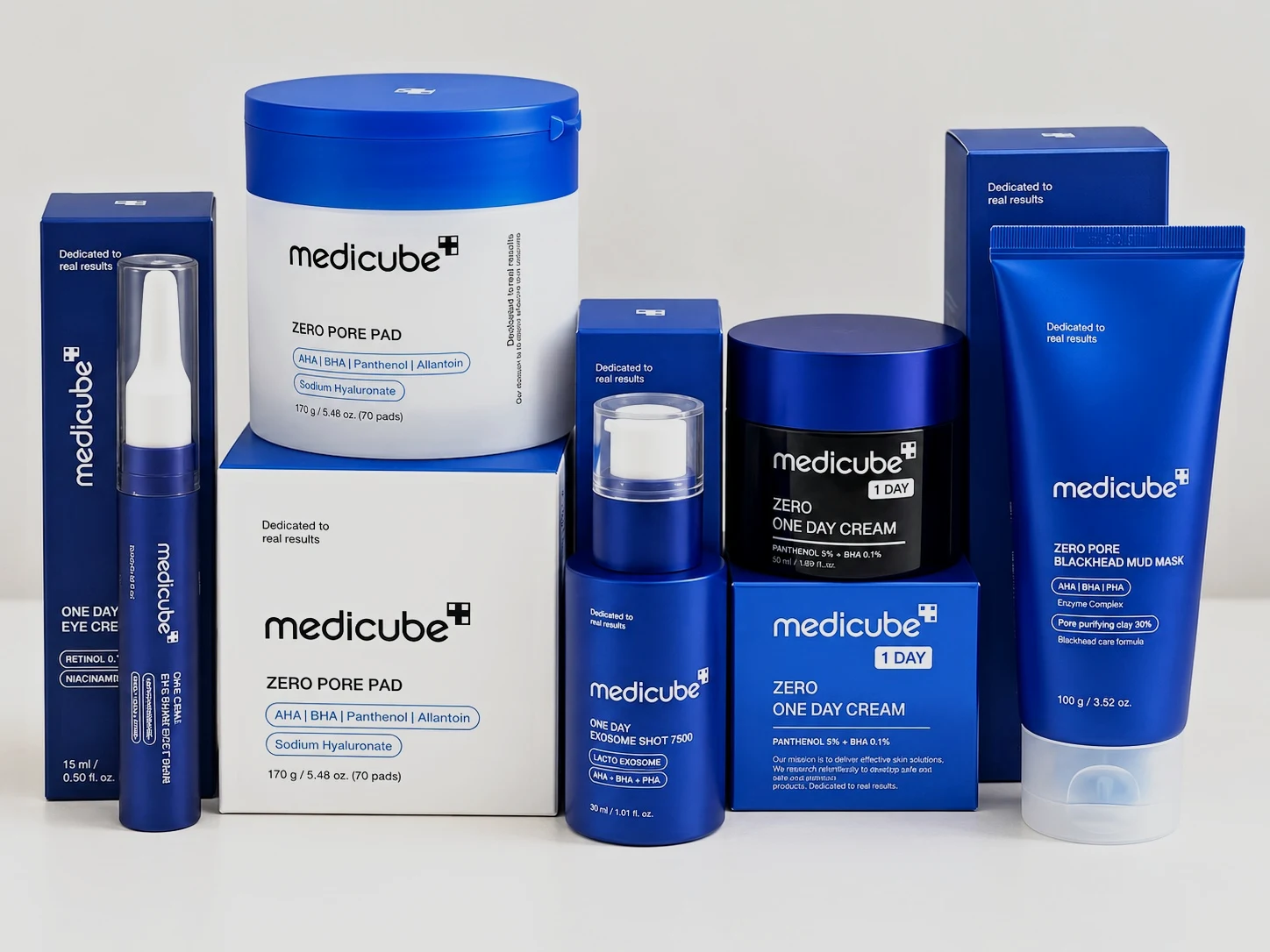 Lot Routine Skincare K-Beauty Medicube Zero Pore (Neuf)