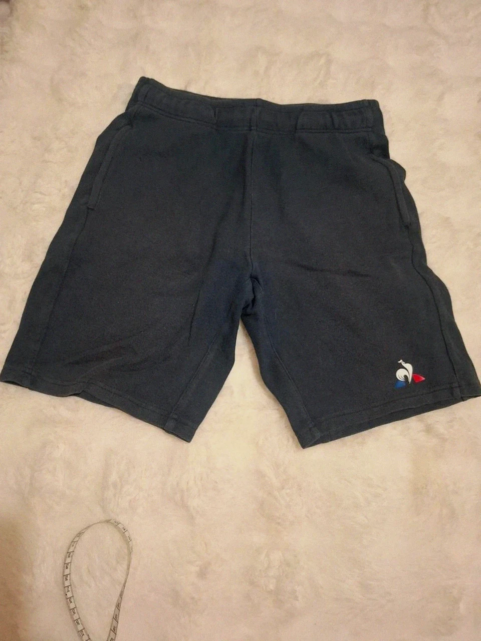 Short de sport bleu marine Le Coq Sportif - Taille S - Confort & Rentrée sportive