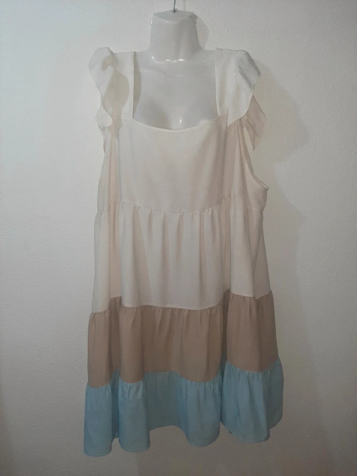 Vestido blanco – taille 4XL / 48 / 20