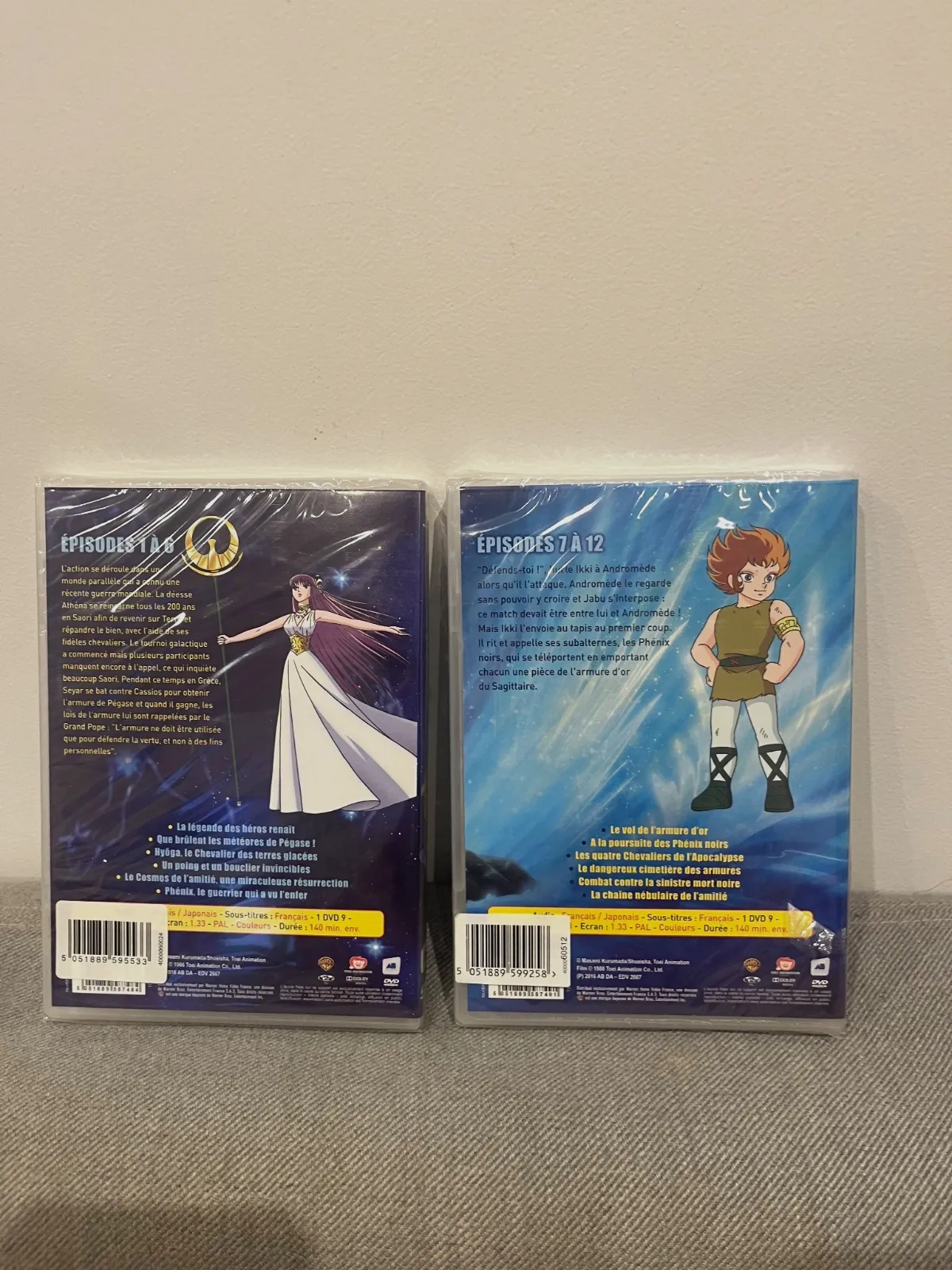 DVD. Les chevaliers du zodiaque. – Manga 4