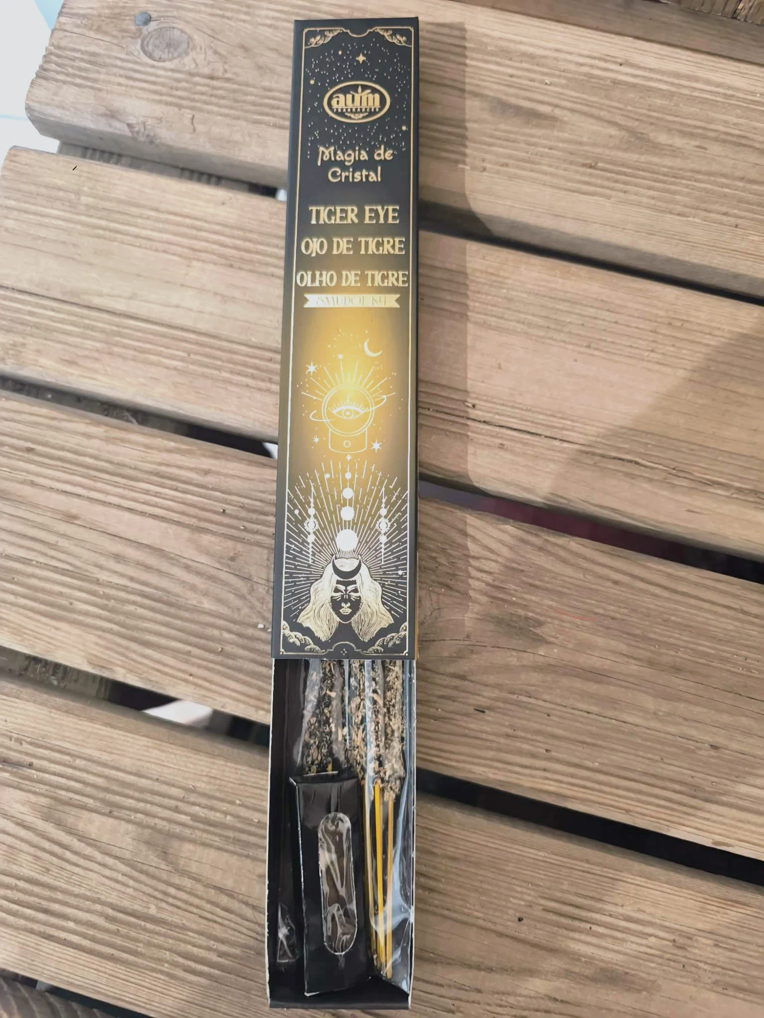 Encens naturel oeil de tigre Aum fragrances