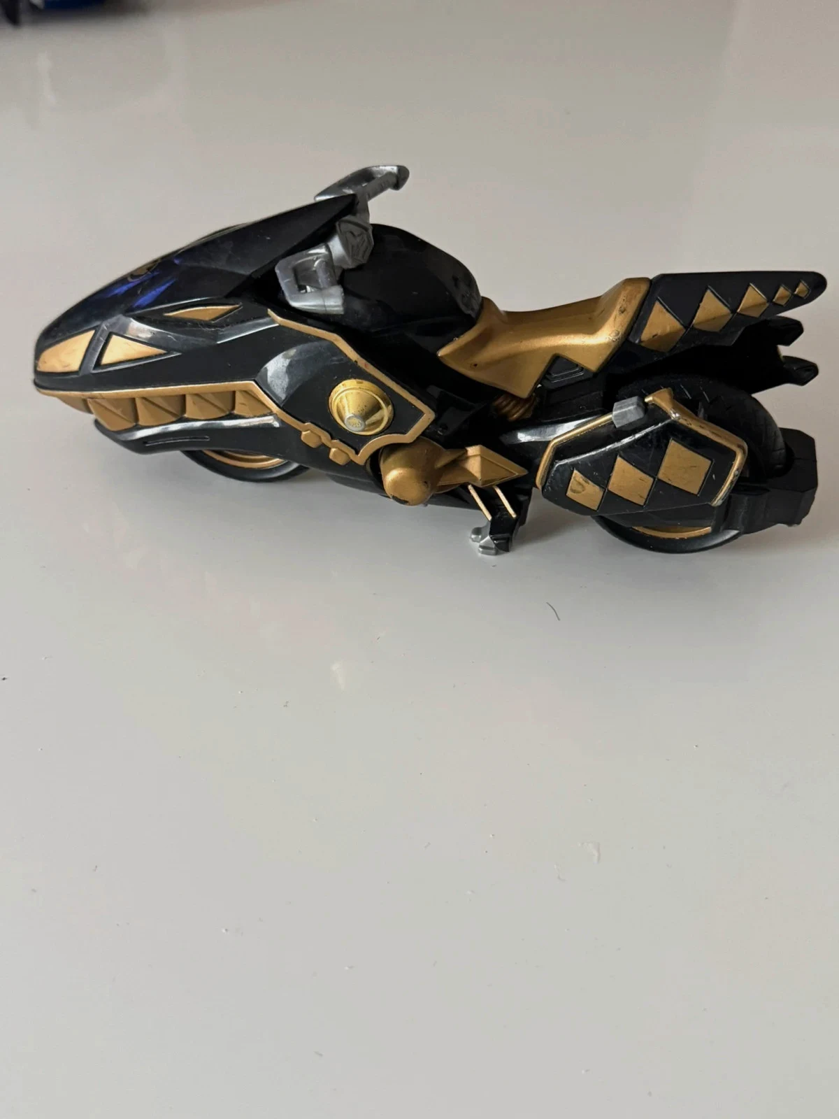Moto Power Ranger - Dino Thunder - Black Raptor Cycle - Bandai - 2003