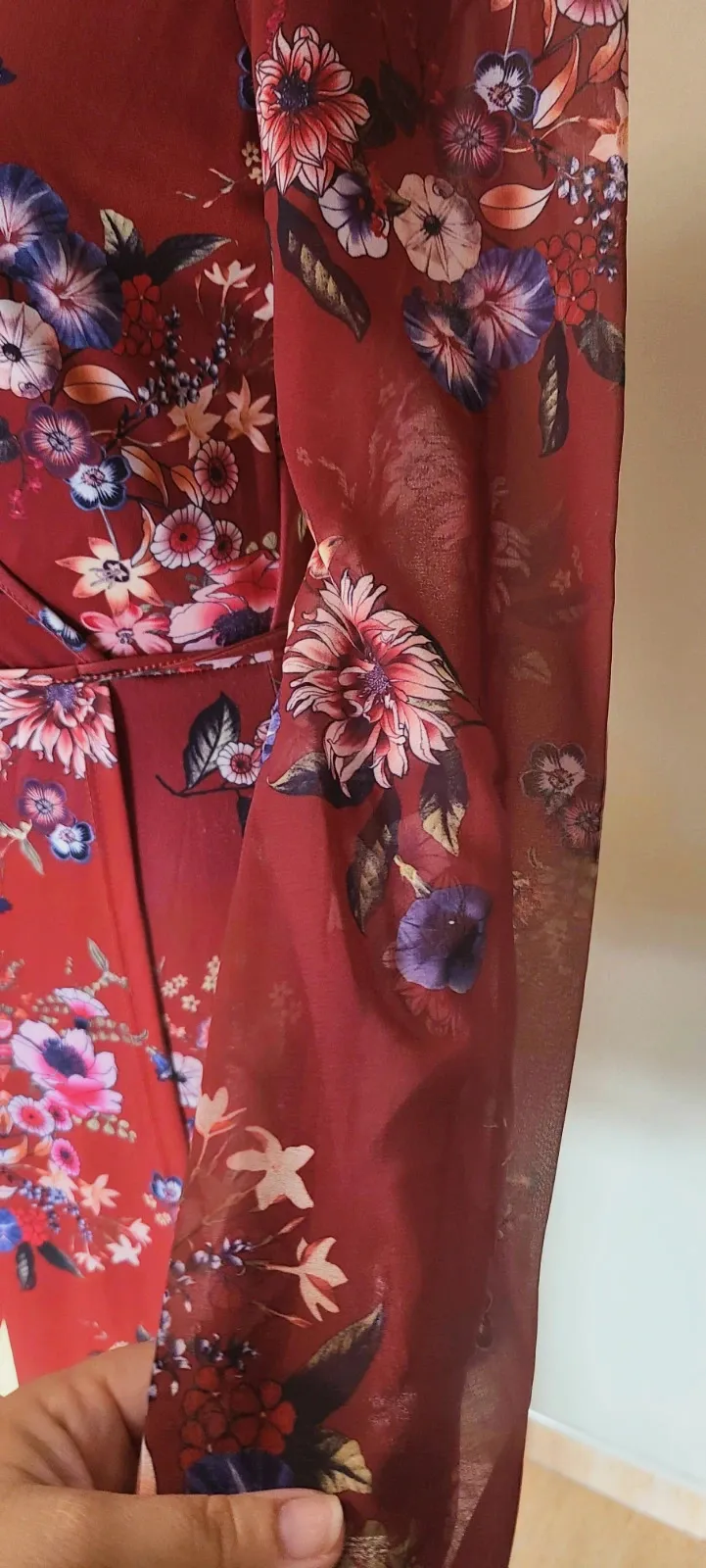 Vestido estilo cruzado corto talla 40 de fórmula joven – Fórmula Joven – taille L / 40 / 12 5