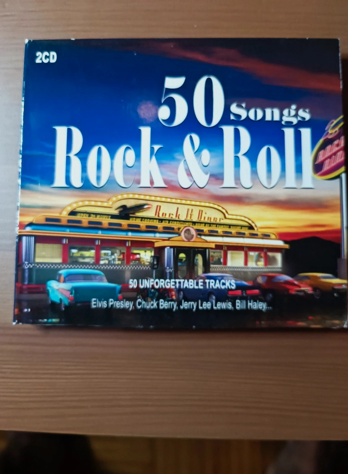 Cd audio compilation 50 Songs Rock&Roll